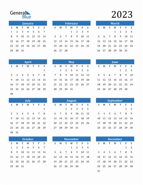 For each style, it can be printed directly from the website using the Print button or you can download the selected style of the calendar in Microsoft Word, Excel, or PDF. . Calendar general blue